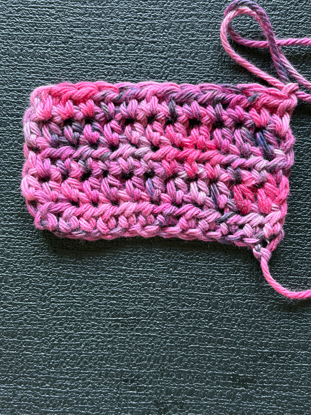 a cup of ambition – Hand-Dyed Yarn Hot Pink, Grey & Black Skein | Girl Power Colorway