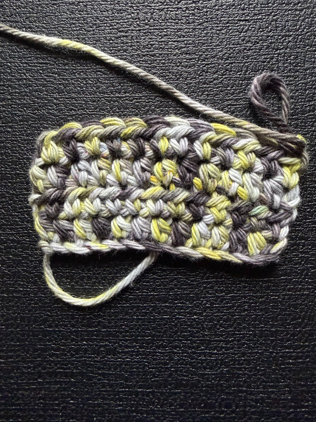 loyal badger | Hand Dyed Cotton Yarn | Yellow Black Wizard-Themed | Crochet Yarn | 100g/160yds