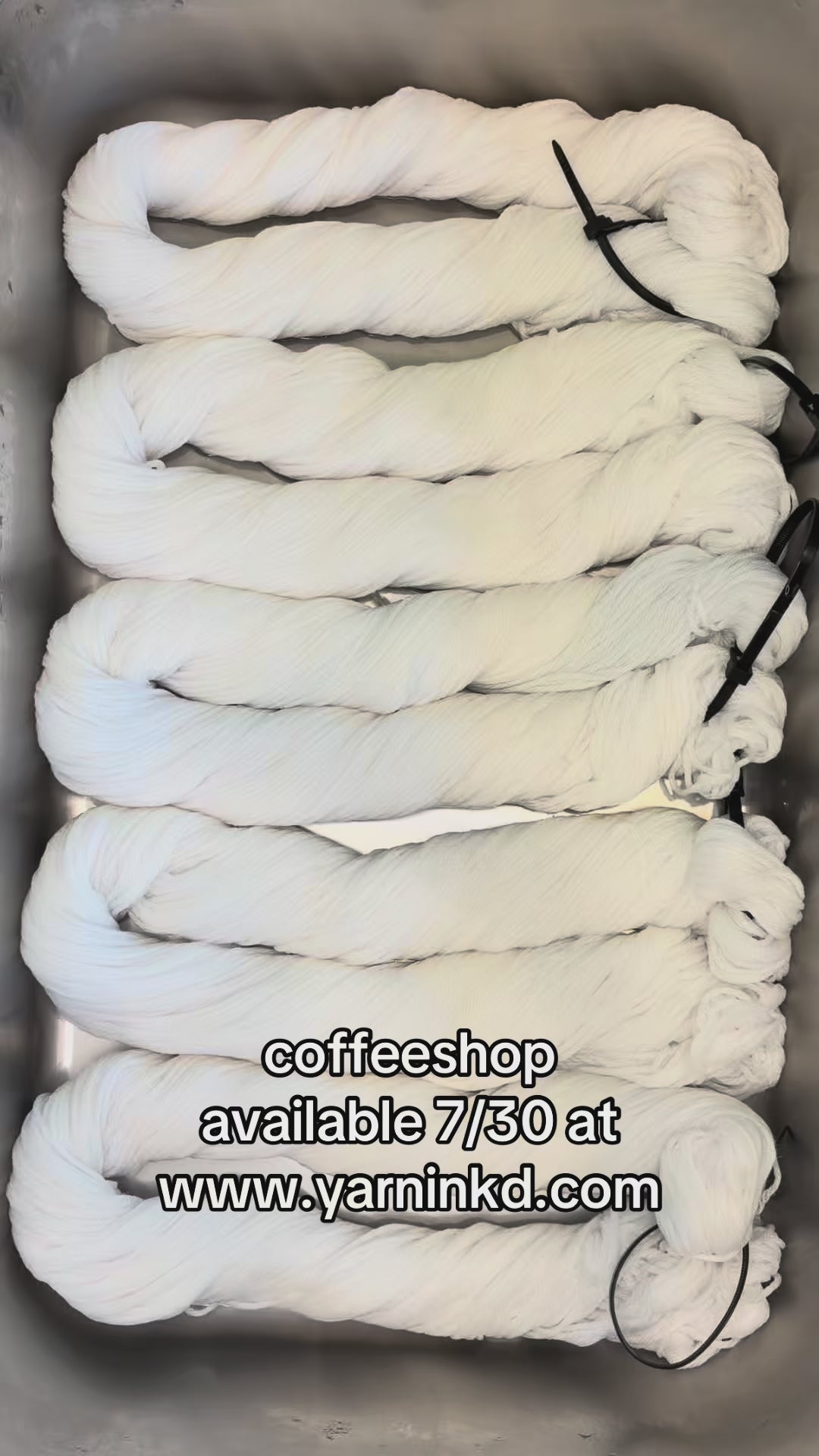 coffeeshop. | Hand Dyed Cotton Yarn | Brown Tan Taupe Cream Neutral | Crochet Yarn | 100g/160yds